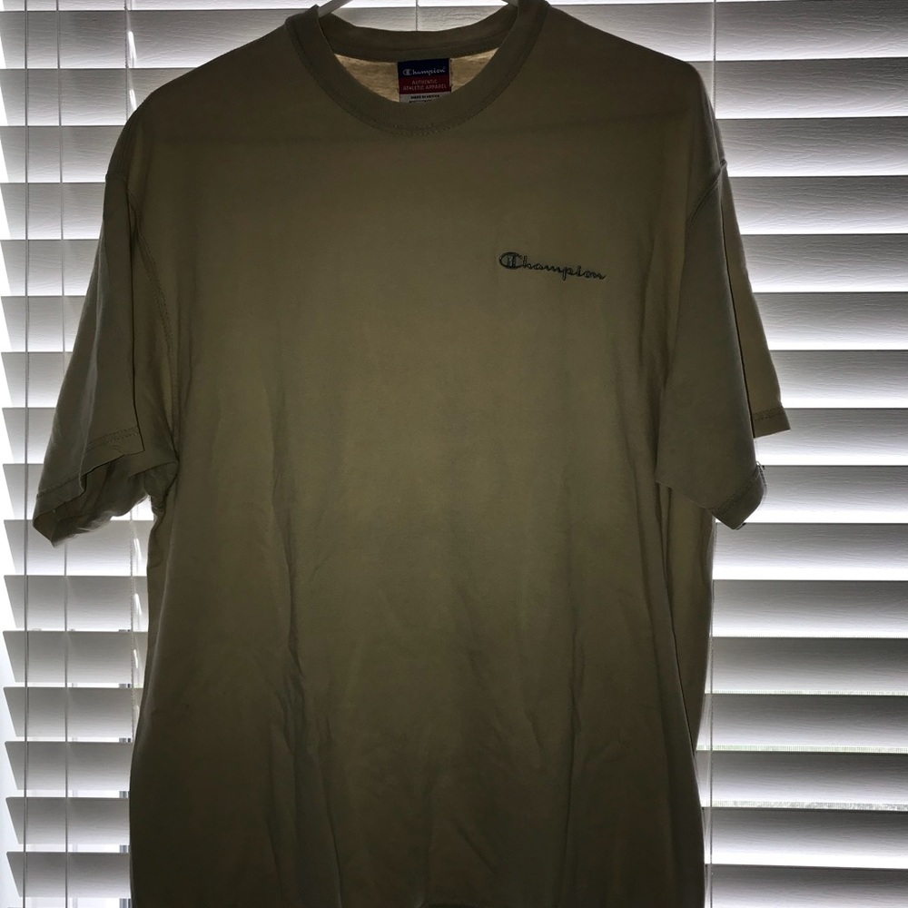 Vintage Champion Spellout T-shirt Adult Medium